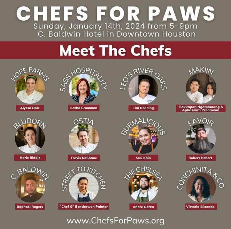 chefs for paws 2024