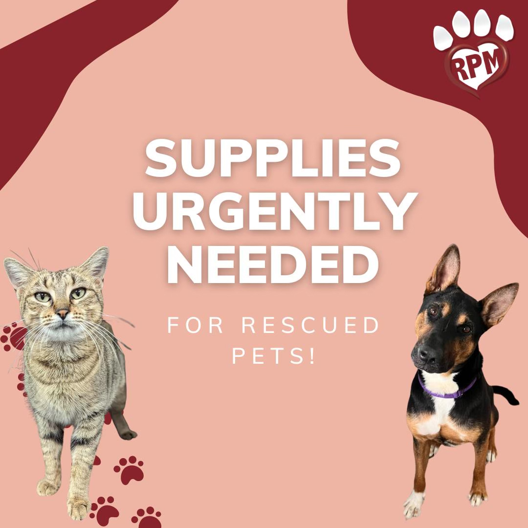 Help restock our urgently needed supplies!